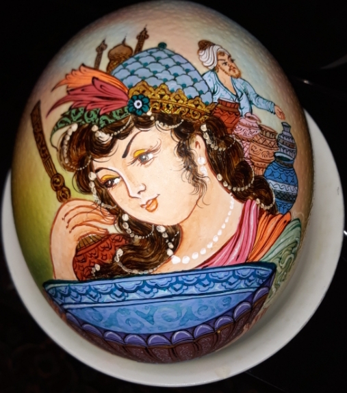 تخم شتر مرغ