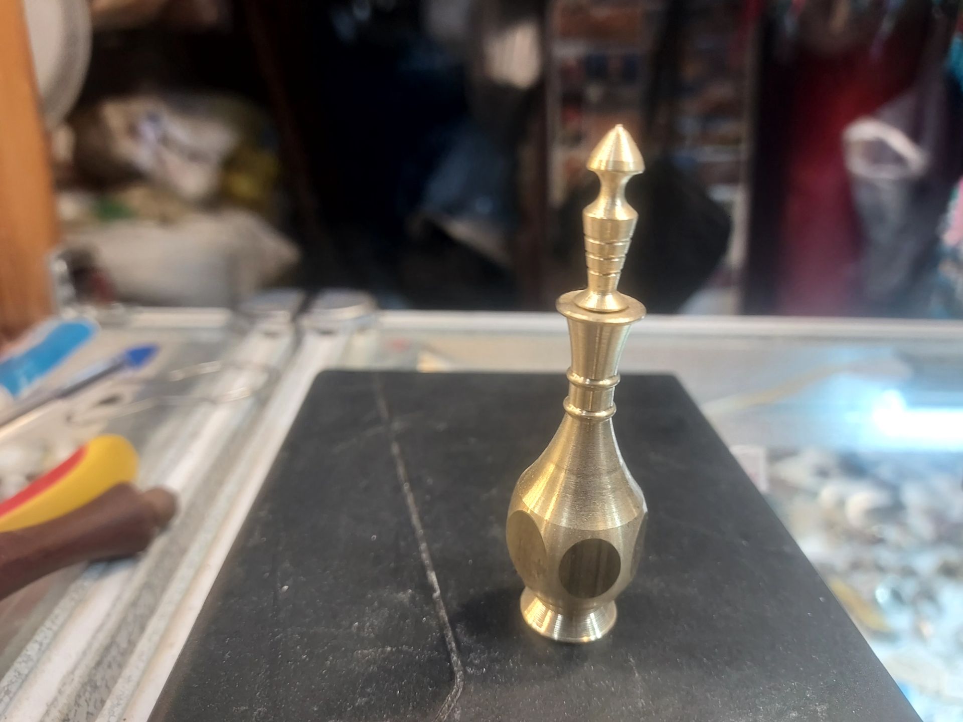 سرمه دان برنجی