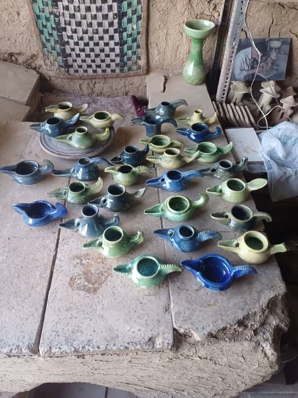 پی سوز سفالی