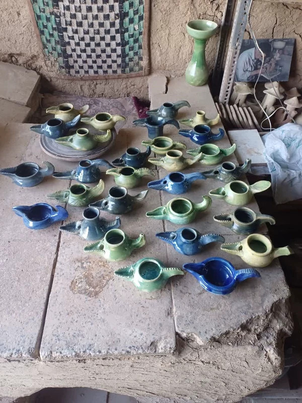 پی سوز سفالی