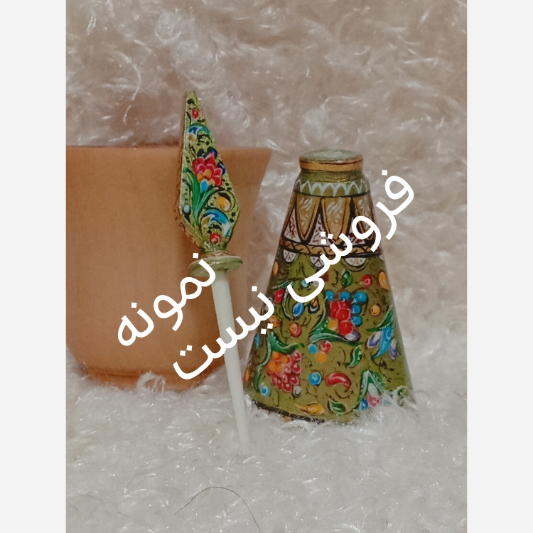 سرمه دان استخوان شتر مخروطی